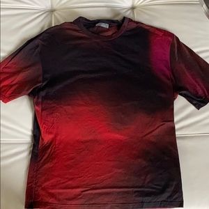 Red Christian Dior T shirt